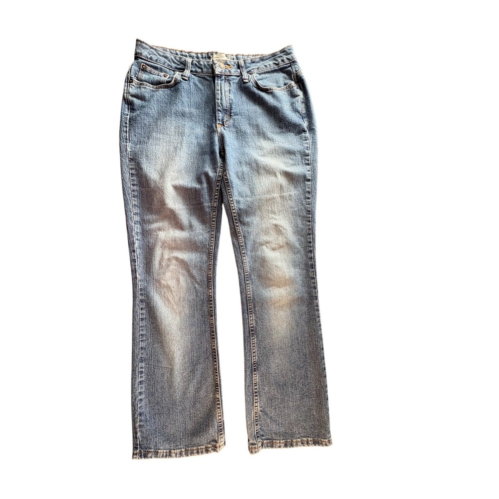 Riders Bootcut Jeans Womens 10M Blue Medium Wash Stretch Denim